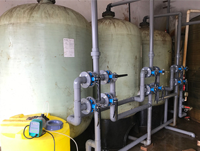 沈陽某高速服務(wù)區(qū)水處理設(shè)備安裝